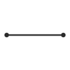 MECCA DOUBLE TOWEL RAIL 600MM MATTE BLACK