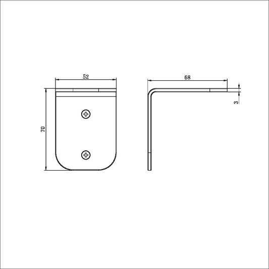 MECCA SOAP BOTTLE HOLDER GUN METAL