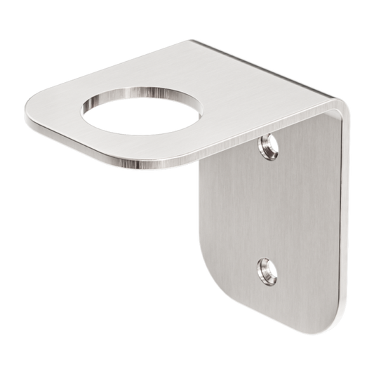 MECCA SOAP BOTTLE HOLDER BRUSHED NICKEL