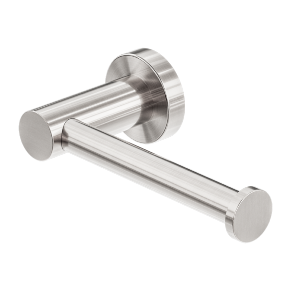 MECCA TOILET ROLL HOLDER BRUSHED NICKEL