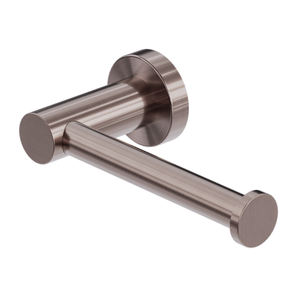 MECCA TOILET ROLL HOLDER BRUSHED BRONZE