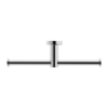 MECCA DOUBLE TOILET ROLL HOLDER CHROME