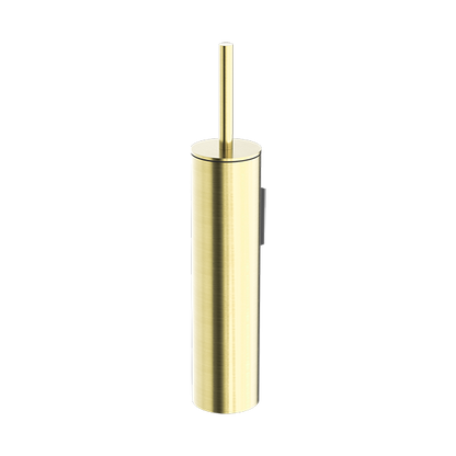 MECCA TOILET BRUSH HOLDER BRUSHED GOLD
