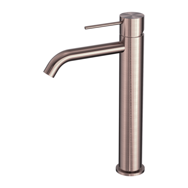 MECCA TALL BASIN MIXER BRUSHED BRONZE