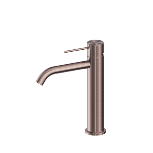 MECCA MID TALL BASIN MIXER BRUSHED BRONZE