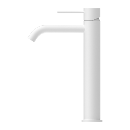 MECCA TALL BASIN MIXER MATTE WHITE
