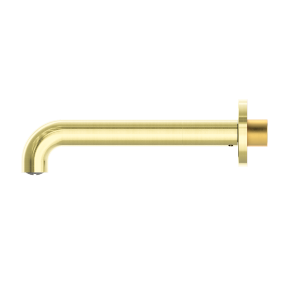 MECCA BASIN/BATH SPOUT ONLY 160MM BRUSHED GOLD