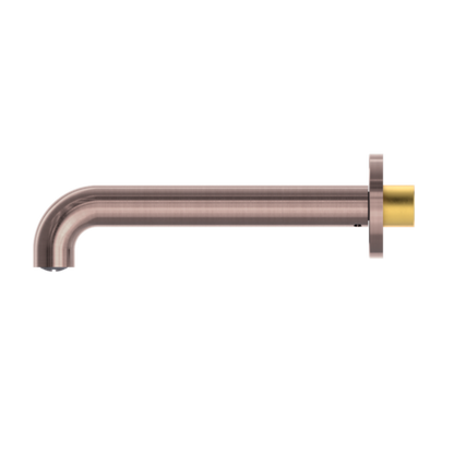 MECCA BASIN/BATH SPOUT ONLY 185MM BRUSHED BRONZE