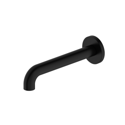 MECCA BASIN/BATH SPOUT ONLY 160MM MATTE BLACK