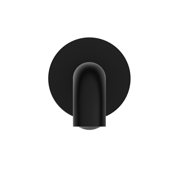 MECCA BASIN/BATH SPOUT ONLY 120MM MATTE BLACK