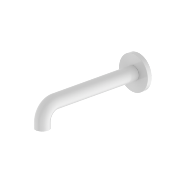 MECCA BASIN/BATH SPOUT ONLY 120MM MATTE WHITE