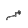 MECCA WALL MOUNTED SWIVEL BASIN/BATH SPOUT ONLY 225MM GUN METAL