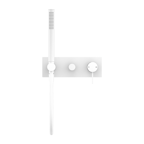 MECCA SHOWER MIXER DIVERTOR SYSTEM MATTE WHITE