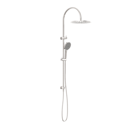 MECCA TWIN SHOWER WITH AIR SHOWER II BRUSHED NICKEL