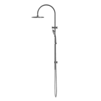 MECCA TWIN SHOWER GUN METAL