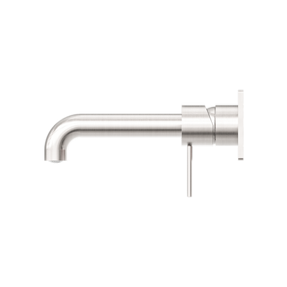 MECCA WALL BASIN/BATH MIXER 160MM BRUSHED NICKEL