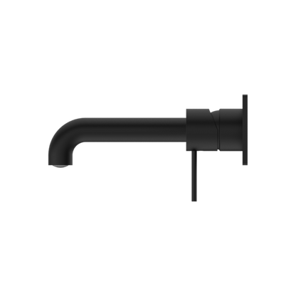 MECCA WALL BASIN/BATH MIXER 120MM MATTE BLACK