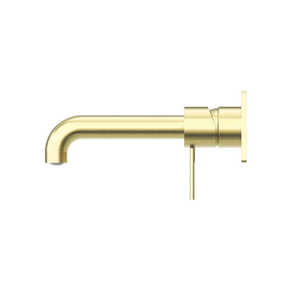 MECCA WALL BASIN/BATH MIXER 160MM BRUSHED GOLD