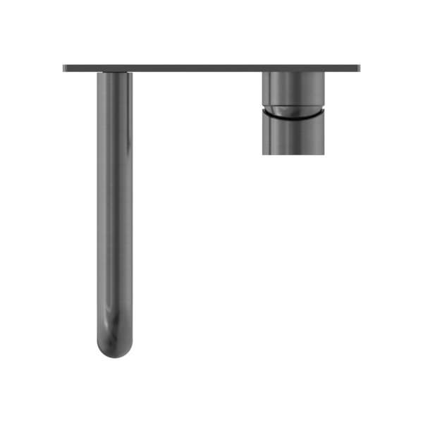 MECCA WALL BASIN/BATH MIXER 160MM GUN METAL