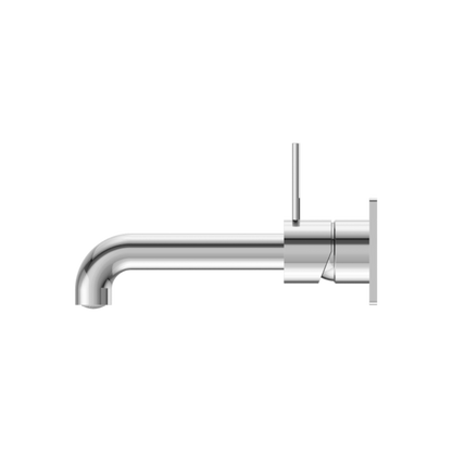 MECCA WALL BASIN/BATH MIXER HANDLE UP 120MM CHROME