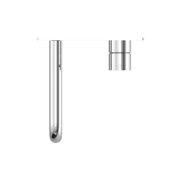 MECCA WALL BASIN/BATH MIXER HANDLE UP 120MM CHROME