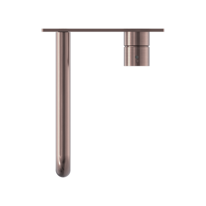 MECCA WALL BASIN/BATH MIXER HANDLE UP 260MM BRUSHED BRONZE