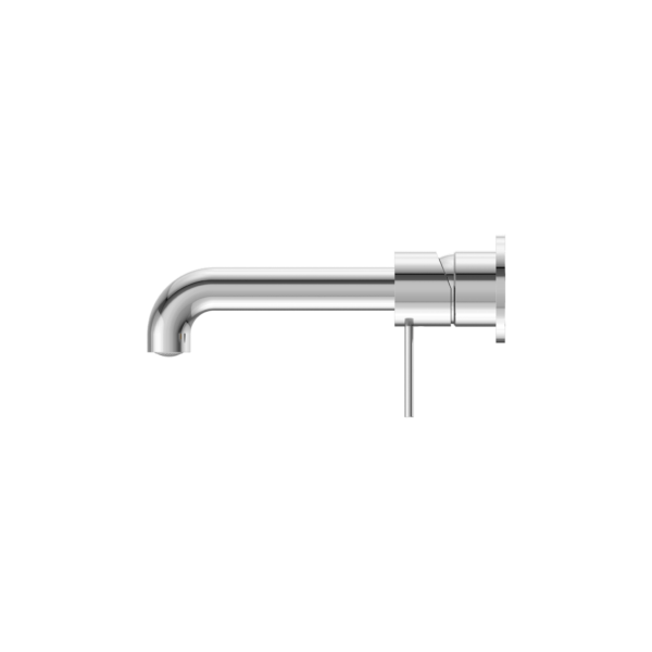 MECCA WALL BASIN/BATH MIXER SEPARETE BACK PLATE 230MM CHROME