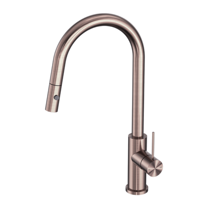 MECCA PULL OUT SINK MIXER WITH VEGIE SPRAY FUNCTION BRUSHED BRONZE