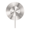 MECCA SHOWER MIXER 80MM PLATE BRUSHED NICKEL