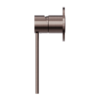 MECCA CARE SHOWER MIXER BRUSHED BRONZE
