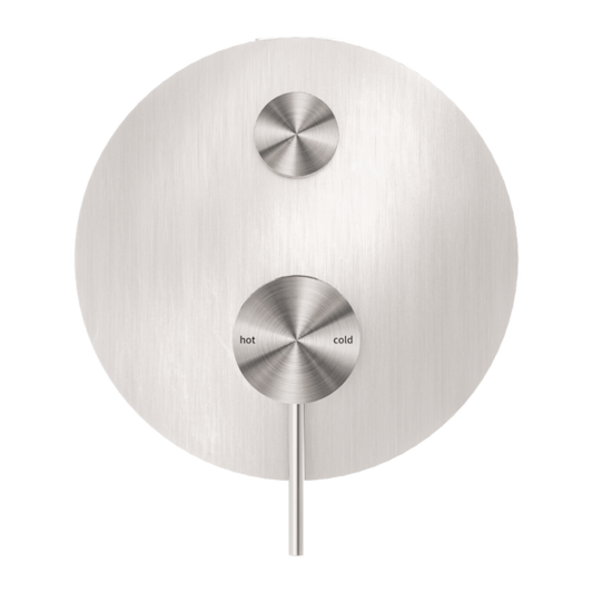 MECCA SHOWER MIXER WITH DIVERTOR BRUSHED NICKEL