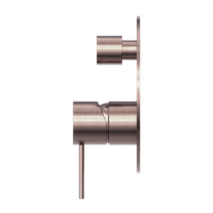 MECCA SHOWER MIXER WITH DIVERTOR BRUSHED BRONZE