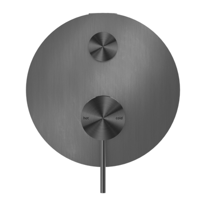 MECCA SHOWER MIXER WITH DIVERTOR GUN METAL