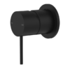 MECCA SHOWER MIXER 60MM PLATE MATTE BLACK