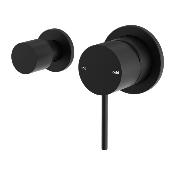 MECCA SHOWER MIXER WITH HORIZONTAL 2 WAY DIVERTOR MATTE BLACK