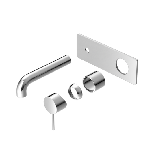 MECCA WALL BASIN/BATH MIXER 160MM TRIM KITS ONLY CHROME