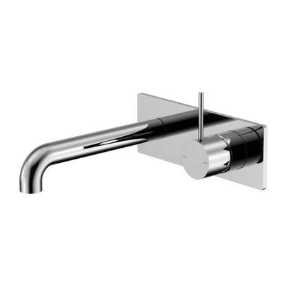 MECCA WALL BASIN/BATH MIXER HANDLE UP 160MM CHROME
