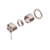 MECCA SHOWER MIXER 60MM PLATE TRIM KITS ONLY BRUSHED BRONZE