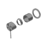MECCA SHOWER MIXER 60MM PLATE TRIM KITS ONLY GUN METAL
