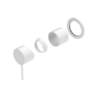 MECCA SHOWER MIXER 60MM PLATE TRIM KITS ONLY MATTE WHITE