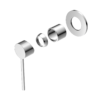 MECCA CARE SHOWER MIXER TRIM KITS ONLY CHROME