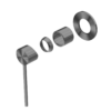 MECCA CARE SHOWER MIXER TRIM KITS ONLY GUN METAL