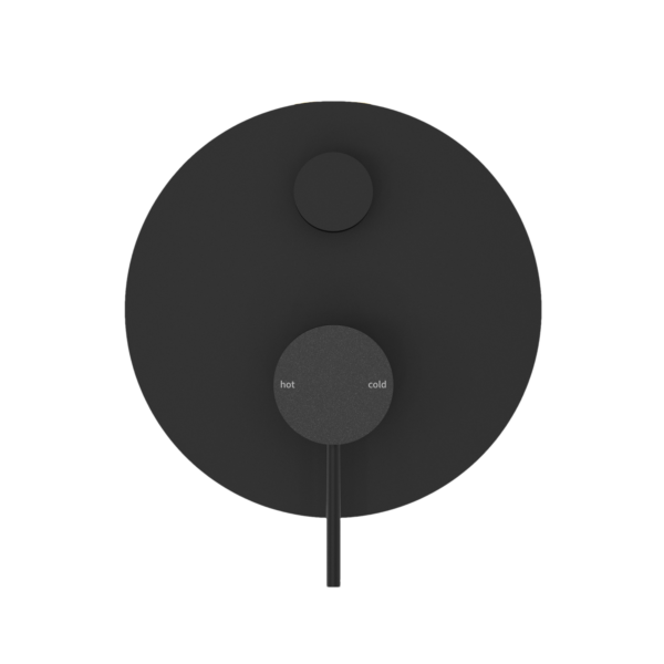 MECCA SHOWER MIXER WITH DIVERTOR MATTE BLACK