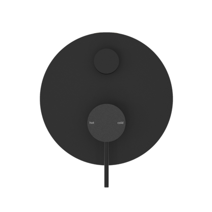 MECCA SHOWER MIXER WITH DIVERTOR MATTE BLACK