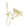 MECCA SHOWER MIXER DIVERTOR SYSTEM TRIM KITS ONLY BRUSHED GOLD