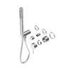 MECCA SHOWER MIXER DIVERTOR SYSTEM SEPARATE BACK PLATE TRIM KITS ONLY CHROME