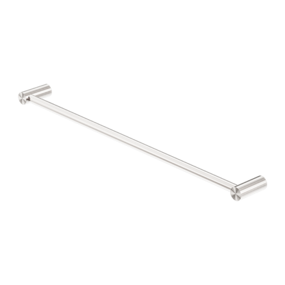 NEW MECCA SINGLE TOWEL RAIL 600MM BRUSHED NICKEL