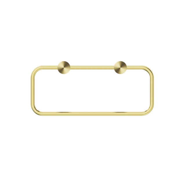 NEW MECCA TOWEL RING BRUSHED GOLD