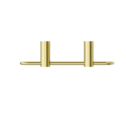 NEW MECCA TOWEL RING BRUSHED GOLD