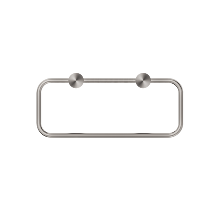 NEW MECCA TOWEL RING BRUSHED NICKEL